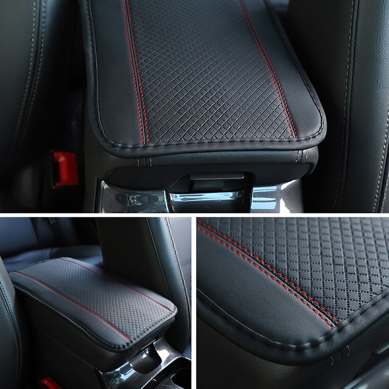 Gearzaar Car Armrest Cushion Cover Center Console Box Mat Protector
