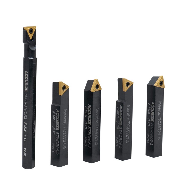 (1cm .) - Accusize Industrial Tools 1cm 5ps/set Indexable Turning