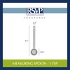 RSVP International Endurance Kitchen Collection Open Stock Measuring Spoon, Stainless