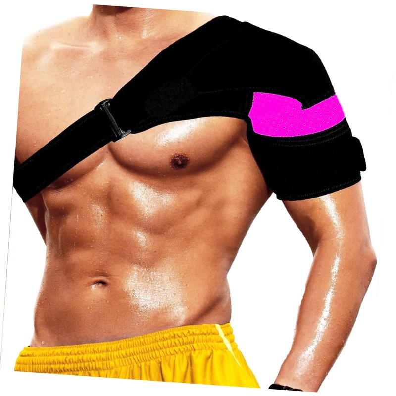 IWOWHERO Shoulder Support Strap Compression Sleeves Exercise Shoulder Protect Brace