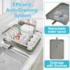 HOMEBOSILY Dish Drying Rack - 304 Stainless Steel Dish Rack,