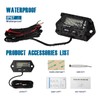 Yooreal Digital Maintenance Hours Meter Tachometer for 2 or 4