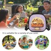 Renewold Cute Capybara Kids Lunch Box Large Capacity Insulated Lunch