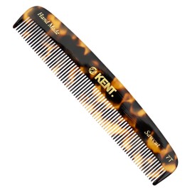 G.B.KENT Handmade Pocket Hair Comb British Royal Purveyor 7T (Leopard Color)