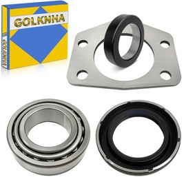 GOLKNHA Axle Bearing and Seal Kit W/Drum Brake for Jeep Wagoneer, Wrangler, CJ, TJ, XJ, J10, Dana 44 Rear 1997-2006 OEM#36797 565903 35239