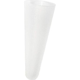 Nestler School cones, lace protection, school cone tip, round, transparent, for 70 cm, school cones, transparent plastic