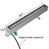 RSN LED 18W Wall Washer, 19.7in Linear Strip Light, Super