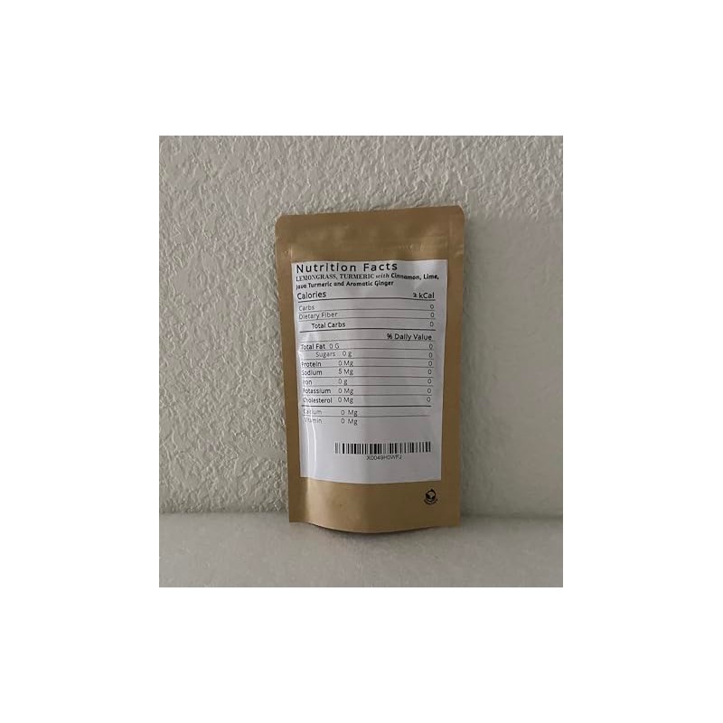 Lemongrass & Turmeric, Cinnamon, Java Turmeric, Lime & Aromatic Ginger