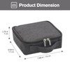 Lolalet Travel Sunglasses Case, 7 Slots Travel Case for Sunglasses,