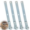 Yaocom 4 Pack 12" Zinc Strap Hinge for Gates, Tool