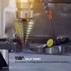 Lichamp Step Drill Bit Set for Metal Sheet Heavy Duty,