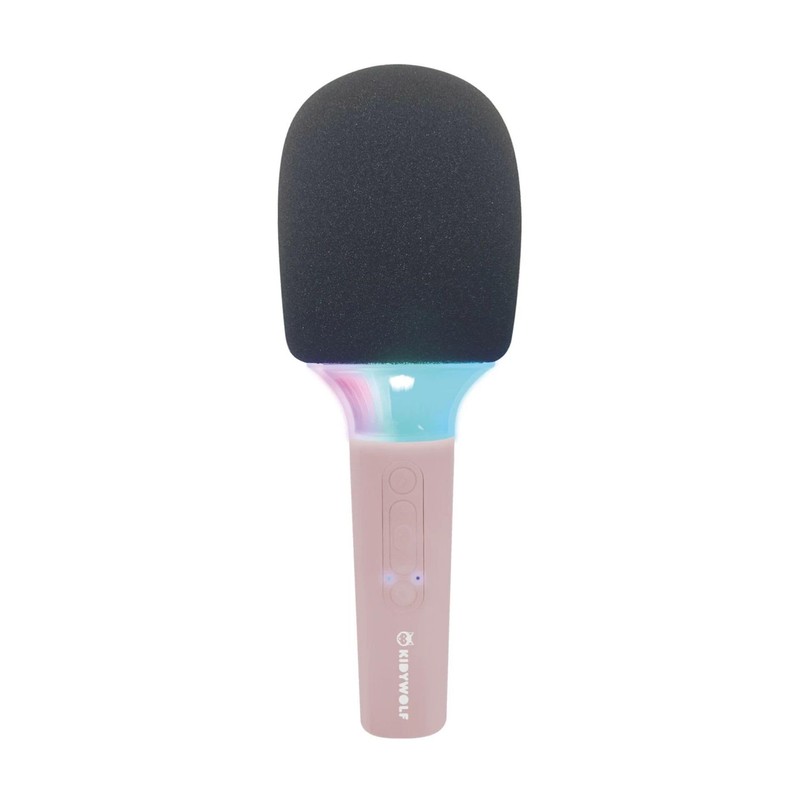 KIDYWOLF - Microphone Bluetooth with Light Pink