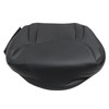 NLQR Front Driver Side Bottom Replacement Seat Cover Black Perforated
