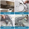 Wide Jaw Adjustable Spanner, Alloy Material 6-68mm Opening Adjustable Wrench,