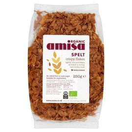 Amisa Organic Crispy Spelt Flakes 250g