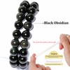 Anjpuy 6MM Natural Stone Beads Round Loose Beads Gemstone for