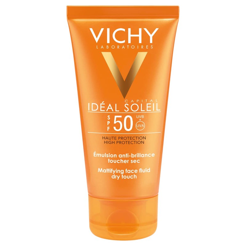 VICHY Protector Solar Facial Toque Seco FPS 50+ Vichy Ideal