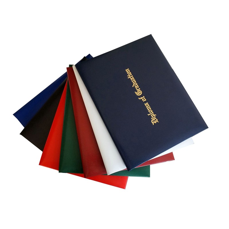 Grad Days Certificate Cover Imprinted Diploma Of Graduation Smooth Diploma