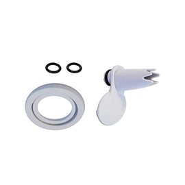 ISI Easy Whip Replacement Parts Set White (1x White Garnish Nozzle, 2x Sealing Ring, 1x Head Gasket)