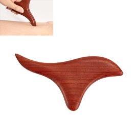 Wooden Massager, Hand Massager, Gua Sha Board, Tool Massage Sticks, Trigger Wood Massage, Trigger Point Massage Wood, Wooden Massage Stick for Back, Neck, Shoulders, Hand and Feet (Random Colour)