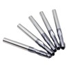 LU&MN 2-Flute End Mills, Carbide BallNose Mill Bits Sets for