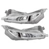 YLT AUTO Front Bumper Daytime Running Fog Light Dual Color