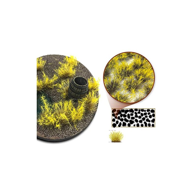 Green Stuff World Thorny Scrubs 14 mm - Yellow Thorns