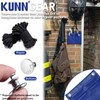 KUNN Firefighter 4-Pocket Tool Pouch Inside Turnout Coat Bunker Pocket