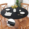 Limalred Fitted Spandex Round Tablecloth, Soft Skin Friendly Non Pilling