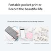 Mini Printer Pocket Portable Bluetooth Photo Wrong Question Label Printing