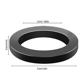 Pack of 50 1 inch seals, rubber tap washers, thickness 3 mm sealing rings, sealing rings, flat seal for seal, shower head, washbasin, drain, pool pump, pool