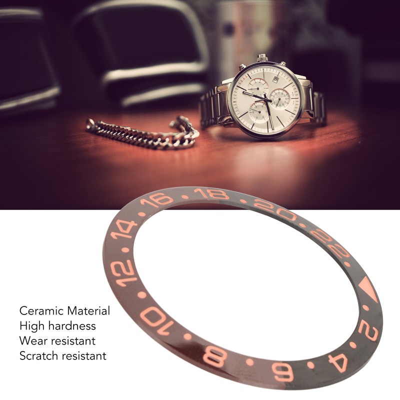 Watch Ceramic Bezel Insert Replacement Protective Watch Bezel Insert Accessory