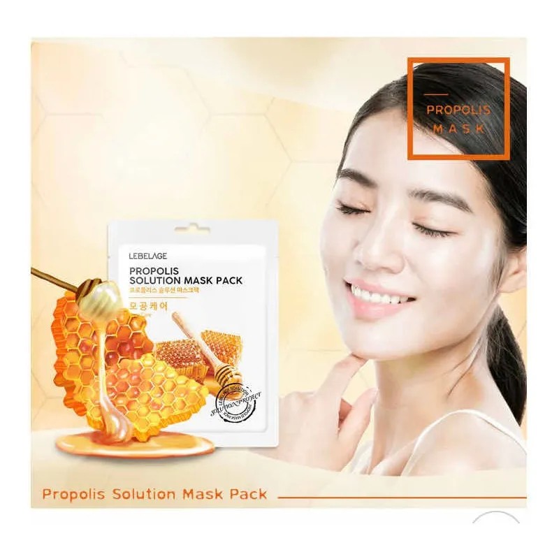 Mascarillas Coreana_ Coenzima Q10 Propleo_ Aclarante_20pz Mixta