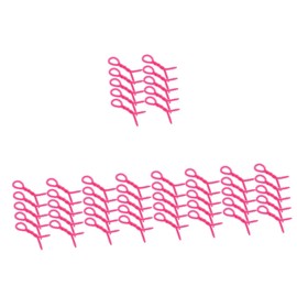 Outanaya 50 Pcs Spiral Hair Perm Rods for Women Small Heatless Curling Rollers for Hair Easy to Use Hairdressing Tools for Retro Waves and Curls