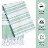 DineNest Set of 4 Peshtemal Beach Towels Cotton Oversized 40x70