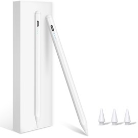 XIRON Stylus Pen for iPad (2025-2018), Pencil for iPad 11th A16/10/9/8/7/6 Gen, Air 11"/13"(M3) 2025 and (M2) 2024/5/4/3 Gen, Pro 11"/13"(M4)&12.9 inch, Mini 7 A17 Pro/6/5, Palm Rejection, Tilt Feature