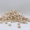 Wood Cubes for Crafts, 1 cm Wooden Blocks, 300 Pcs
