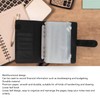 A6 Loose Leaf Notebook with Paper Detachable Leather Cover 6