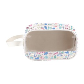PXTIDY Dental Hygienist Clear Makeup Bag Dental DH Dentist Gifts Orthodontist Toiletry Bag Organizer Case Dental Gift