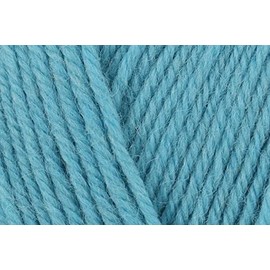 Cygnet Pure Wool Superwash DK Double Knitting 100% Wool Crochet Yarn for Fun Versatile Yarn Garments Knitting Wool - 50g Ball - Kingfisher (2837) - Single (1 Ball)