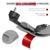 Cubierta de Cable de Suelo 6.6FT, Organizador Cables Autoadhesivo Silicona,