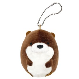 BESTEVER, Ball Chain, Otter, Mini Mascot, Bag Charm, Keychain, Small, Cute, Chubby Best Ever Japan