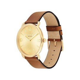 Coach Elliot Men's Watch | Contemporary Minimalism with Distinctive Artistry | A True Classic Designed for Every Occasion | Water Resistant (Model 14602646)