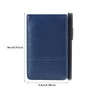 Mini Notebook with Calculator Leather Journal Working Small Notebook Notepad