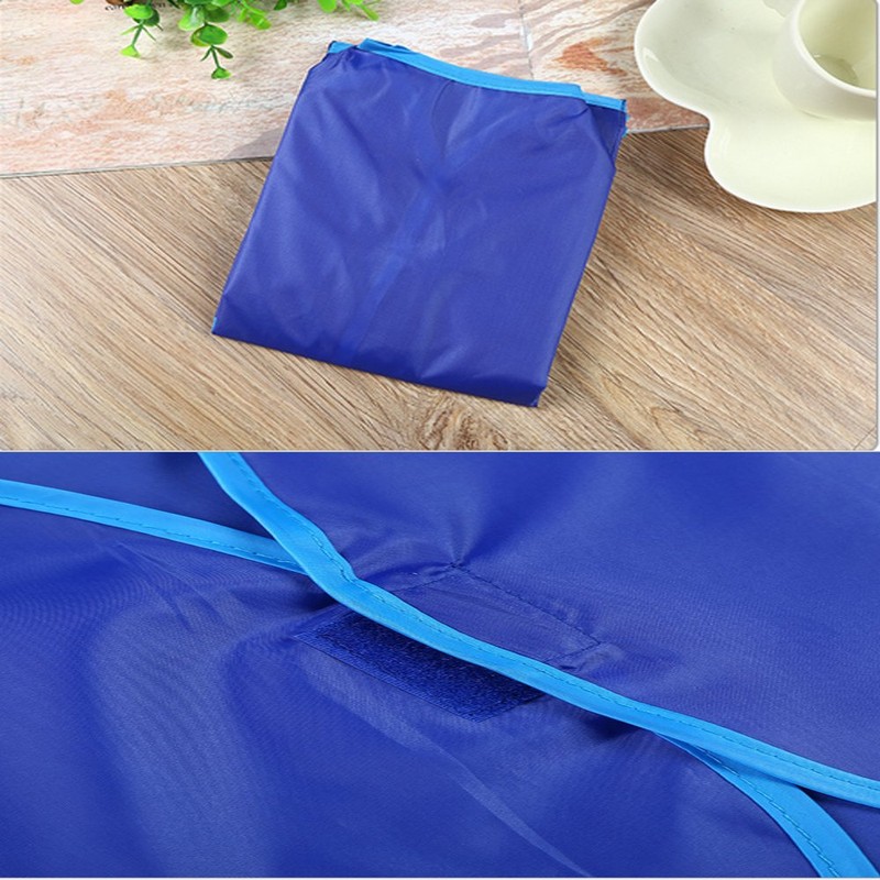 HONBAY Kids Waterproof Long-Sleeved Smock Apron Bib for Eating Painting
