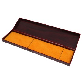 Angoily 3pcs Calligraphy Brush Storage Box Multi Use Keepsake Holder for Brush Pens Elegant Chinese Style Practical and Space Saving Design Lightweight and with Lid for Art Enthusiasts