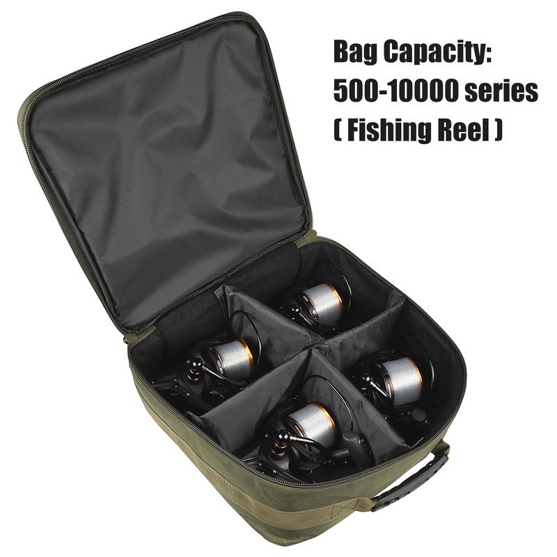 Fishing Reel Storage Bag Carrying Case for 500-10000 Series Spinning