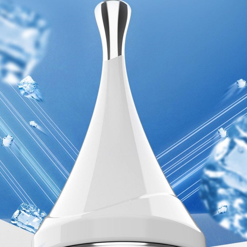 Reduce hot flashes in face, face cooler, skin cooling massage