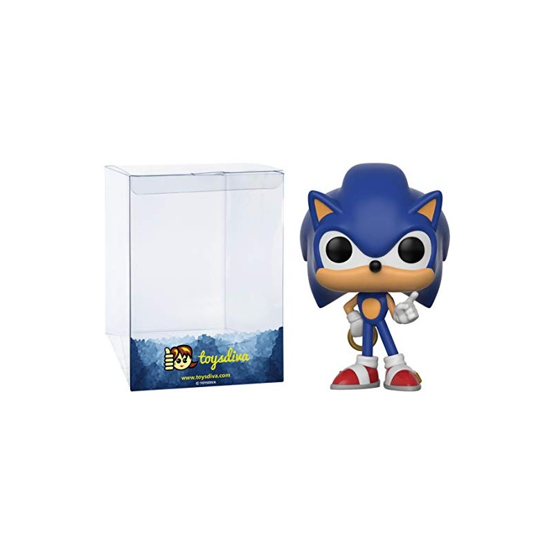 Soni c w/Ring: P o p! Games Vinyl Figure Set