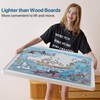 Playboda 1500 Pieces Rotating Plastic Puzzle Board with Drawers and